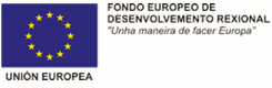 Logotipo fondo europeo de desenvolvemento rexional
